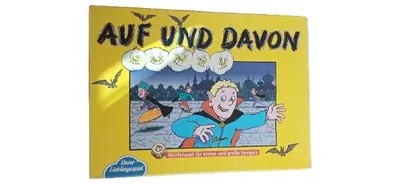 HABA Auf und davon Würfelspiel für kleine und große Vampire Kinderspiel
