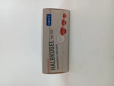 LURCH Backform Halbkugel 3er Set Silikon Pink FlexiForm Kuchenform