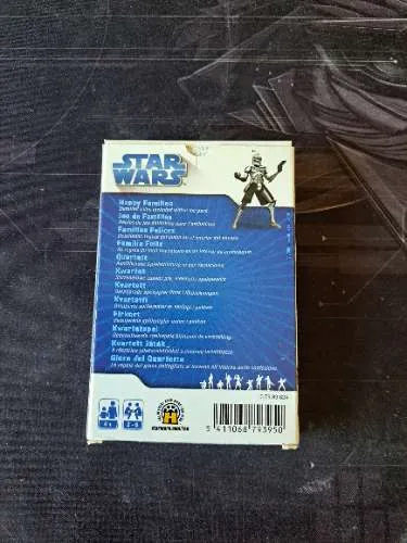 Cartamundi Star Wars The Clone Wars Happy Families Quartett 4 in 1 Kartenspiel 2