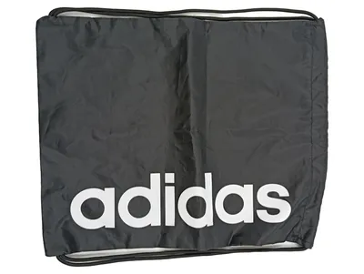 adidas Linear Gymsack Turnbeutel Schwarz Logo-Print 46x37 cm
