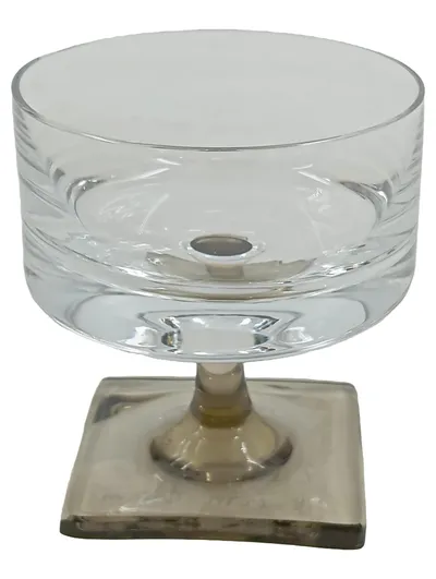 Rosenthal Glas Dekoschale Likörschale Transparent Klassisch 7x5 cm