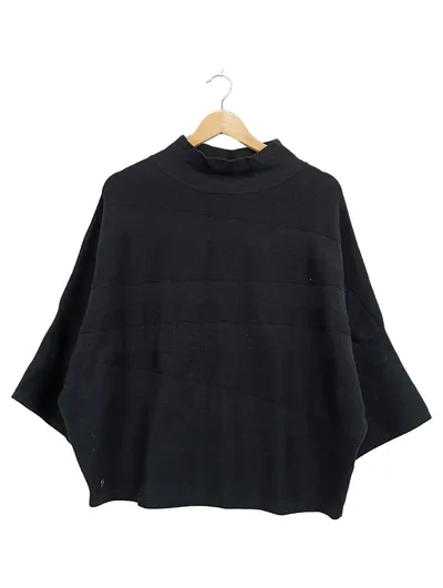 Joseph Ribkoff Pullover Damen Schwarz Gr. 38 Oversized