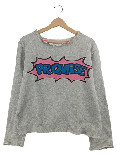 81hours Pullover Promise Damen Grau Gr. L Casual Baumwolle