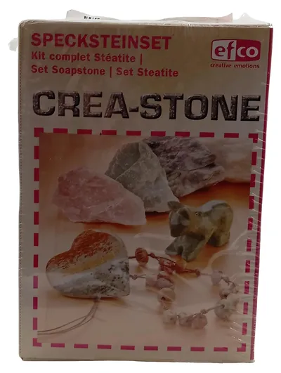 efco creative Crea-Stone Specksteinset Kreativ Bastelset Mehrfarbig