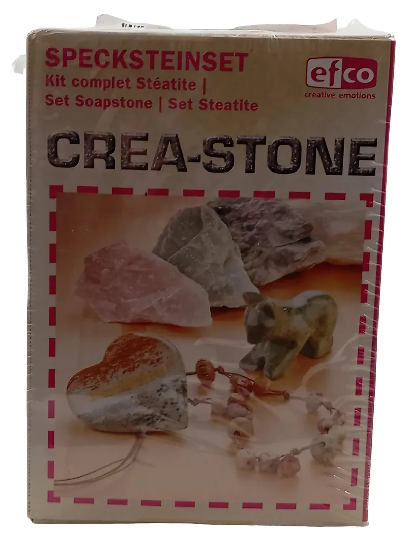 efco creative Crea-Stone Specksteinset Kreativ Bastelset Mehrfarbig 1