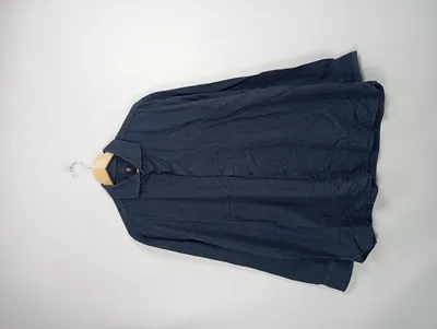 Bogner Freizeithemd Herren Blau Kariert Langarm Hemd Gr. 45