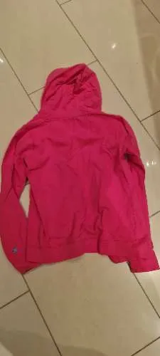 Manguun Kapuzenpullover Mädchen Gr. 152 Pink Hoodie Sweatjacke