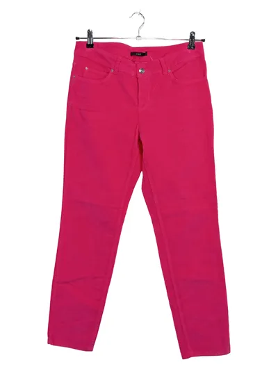 Oui Damen Cordhose Pink Gr. 40 W31 Casual Baumwolle Stretch