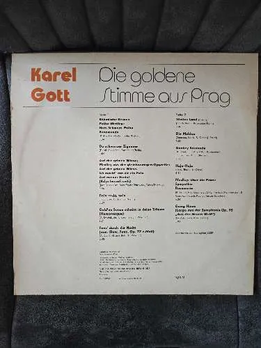 Karel Gott - Die goldene Stimme aus Prag Vinyl LP Album Amiga Schlager 3