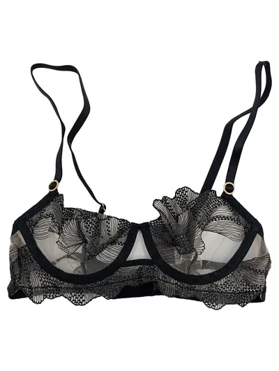Bluebella Adeline Damen Spitzen-BH Schwarz Gr. 70B/32B Feminin