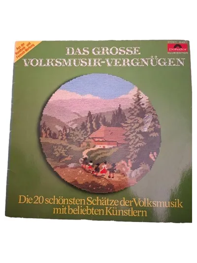 Das große Volksmusik-Vergnügen - Polydor - Vinyl LP Album Schlager