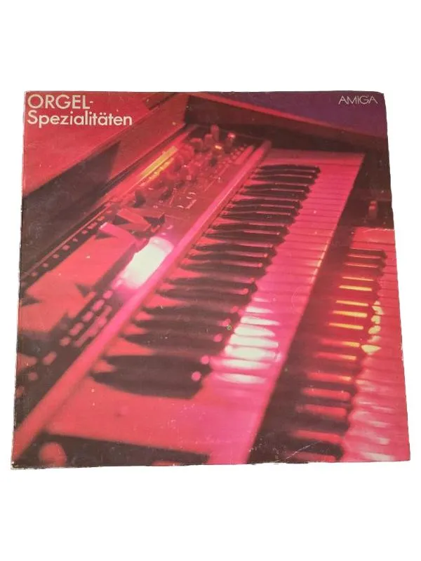 Orgel-Spezialitäten AMIGA Vinyl LP Album Schallplatte 1