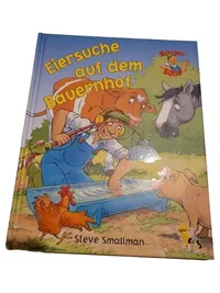 Kinderbuch Eiersuche auf dem Bauernhof Steve Smallman Bauer Bolle Ostern 1