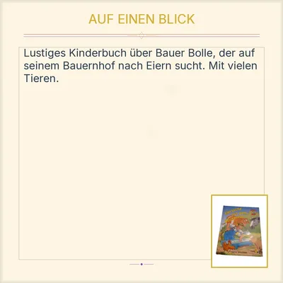 Kinderbuch Eiersuche auf dem Bauernhof Steve Smallman Bauer Bolle Ostern