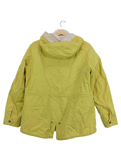 camel active Damen Leichte Jacke Übergangsjacke Gelb Gr. 40 L Kapuze