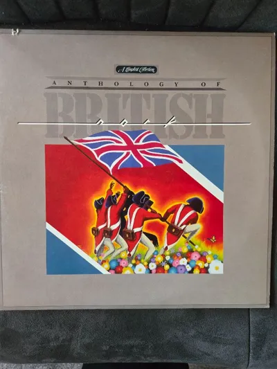 Anthology of British Rock Vinyl LP Album Compilation David Bowie Kinks