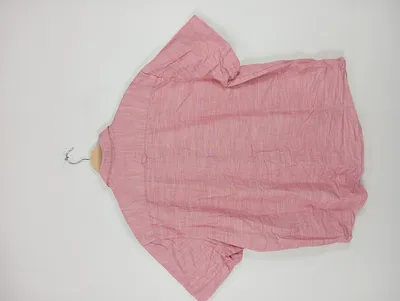 Canda Freizeithemd Herren Kurzarm Rosa Meliert Gr. 54 XXL Casual Baumwolle
