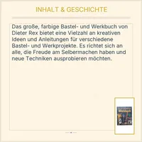 Das große, farbige Bastel- und Werkbuch - Dieter Rex Falken Hobbybuch 3