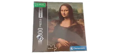 Clementoni Puzzle Meisterwerke Mona Lisa Kunstgemälde 1000 Teile 50x70cm