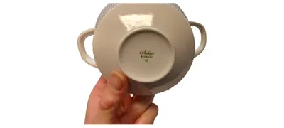 Arzberg Suppentasse mit Untertasse Weiß Klassisch 400ml