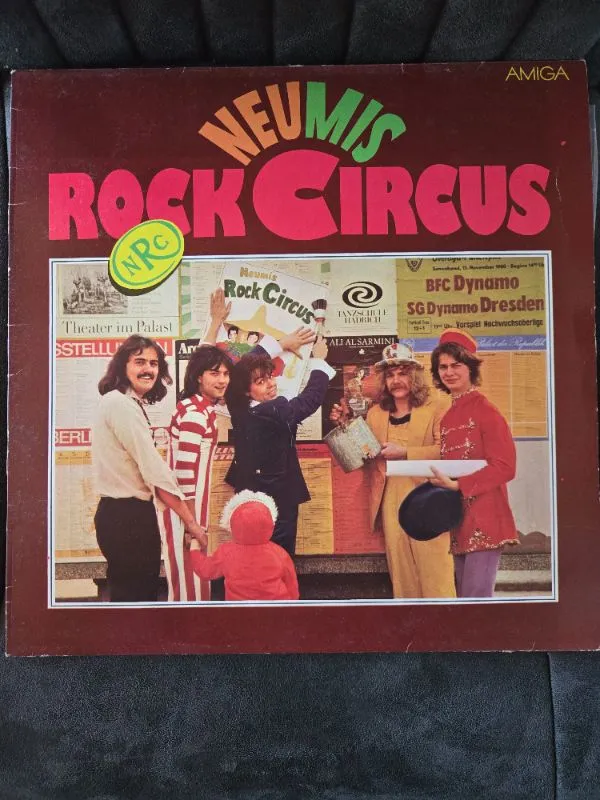 Neumis Rock Circus Vinyl LP Album Amiga Ostrock DDR 1