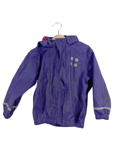 LEGO Wear Regenjacke Kinder Gr. 98 Lila Outdoor Kapuze