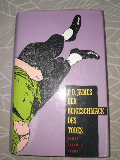 Der Beigeschmack des Todes P.D. James Kriminalroman Droemer Knaur Hardcover