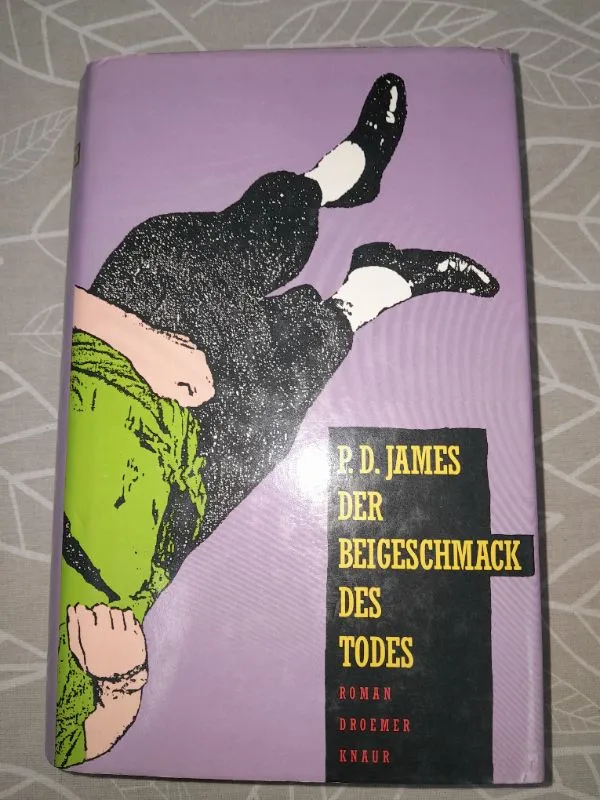 Der Beigeschmack des Todes P.D. James Kriminalroman Droemer Knaur Hardcover 2