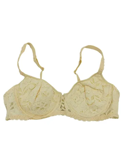 After Eden Damen BH Spitze Beige Floral 75B Bügel Dessous