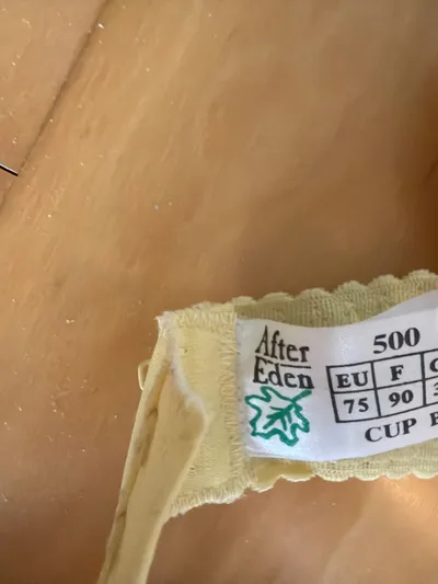 After Eden Damen BH Spitze Beige Floral 75B Bügel Dessous