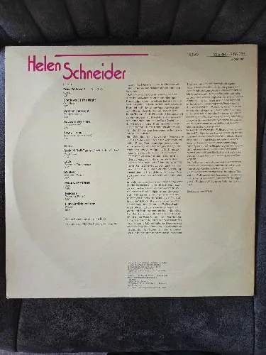 Helen Schneider AMIGA Vinyl LP Album Schallplatte Rock Pop 2