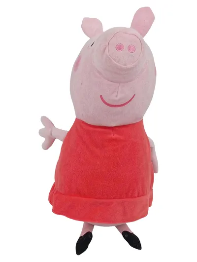 Peppa Pig Wutz Kuscheltier Plüschfigur Schwein Rosa 51 cm Groß Stofftier