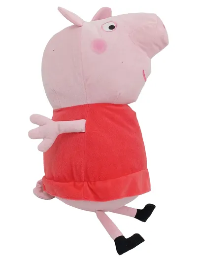 Peppa Pig Wutz Kuscheltier Plüschfigur Schwein Rosa 51 cm Groß Stofftier