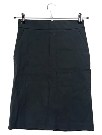 Culture Damen Bleistiftrock Schwarz Gr. 38 M Klassisch Business