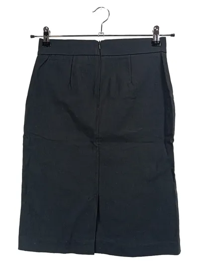 Culture Damen Bleistiftrock Schwarz Gr. 38 M Klassisch Business
