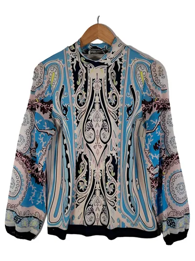 Judith Williams Damen Pullover Paisley Mehrfarbig Gr. 34 XS Elegant