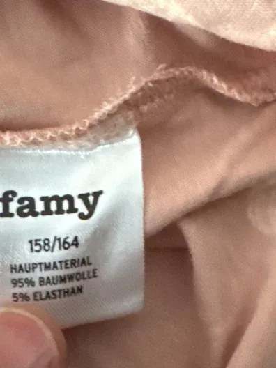Famy Mädchen Blusenkleid Freizeitkleid Rosa Blumenmuster Gr. 158 3