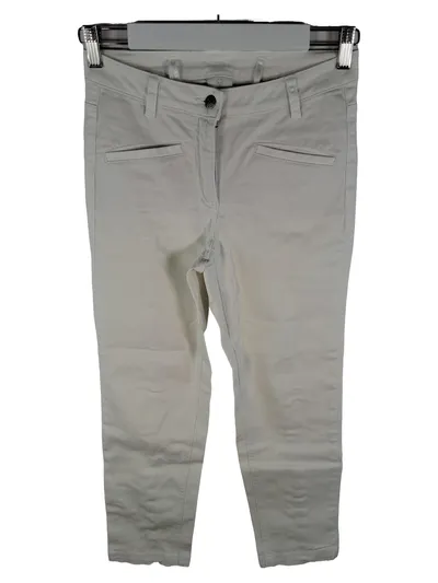 MADELEINE Damen Jeans Regular Fit Weiß Gr. 17 W26