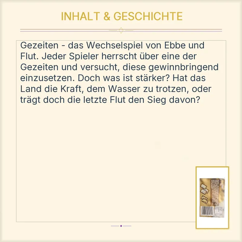 Ebbe & Flut Brettspiel Wolfgang Werner Kartenspiel Gezeiten Natur 4