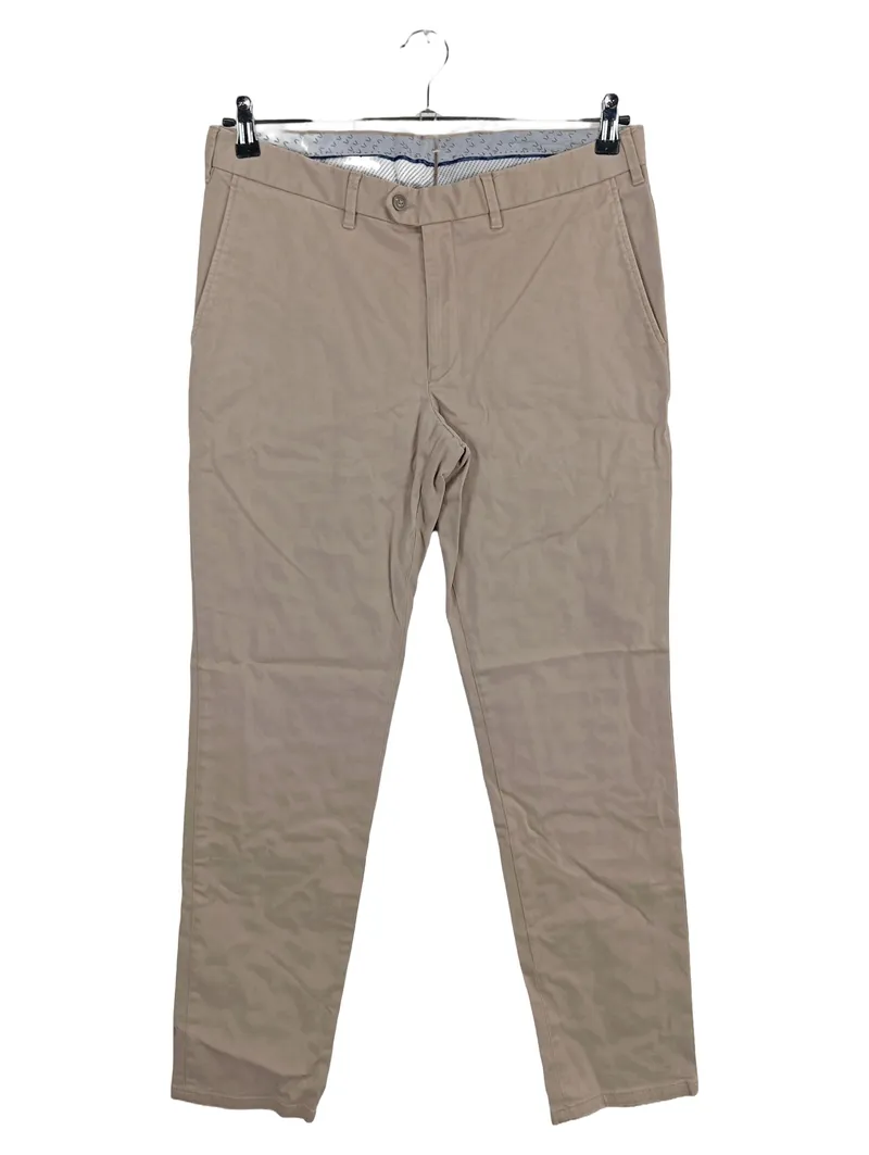 EDUARD DRESSLER Chino Stoffhose Beige Herren Gr. 48 W32 Casual 1