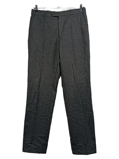 windsor. Herren Anzughose Grau Meliert Gr. 98 W34 Klassisch Wolle Kaschmir