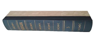 Schillers Werke Band 3 Antiquarisches Buch Klassiker Literatur Goldprägung