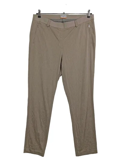 Raphaela by Brax Damen Stoffhose Beige Gr. 46 Fischgrätenmuster