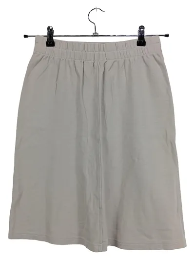 ALMA & LOVIS Damen A-Linienrock Midirock Beige Gr. 36, S 100% Baumwolle