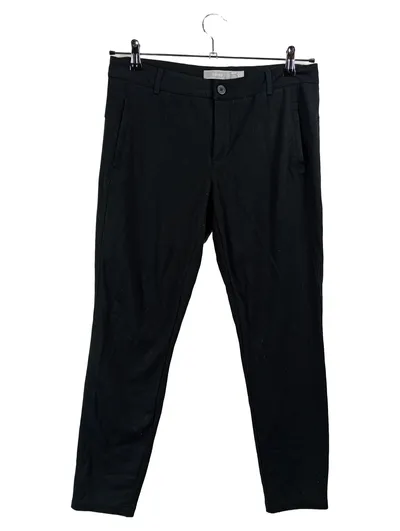 Fransa Damen Stoffhose Schwarz Gr. 38 Klassisch