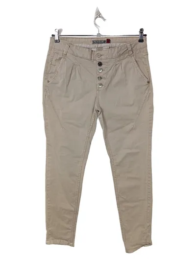 Sublevel Damen Stoffhose Chino Hose Beige Gr. 38 W29 M Casual