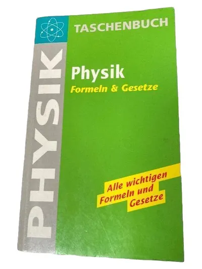 Physik Formeln & Gesetze Compact Verlag Taschenbuch Schule Studium