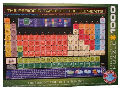 EuroGraphics Puzzle 1000 Teile Periodensystem der Elemente Chemie
