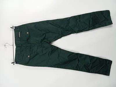 BOSS Orange Herren Stoffhose Chino Slim Fit Dunkelgrün Gr. 44