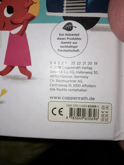 Coppenrath Stoffbuch Komm mit in meine Werkstatt Nicola Slater Klappen Fühlen